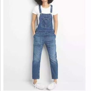Gap Relaxed Denim Overalls